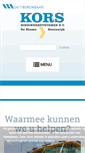 Mobile Screenshot of kors-hoogwerksystemen.nl